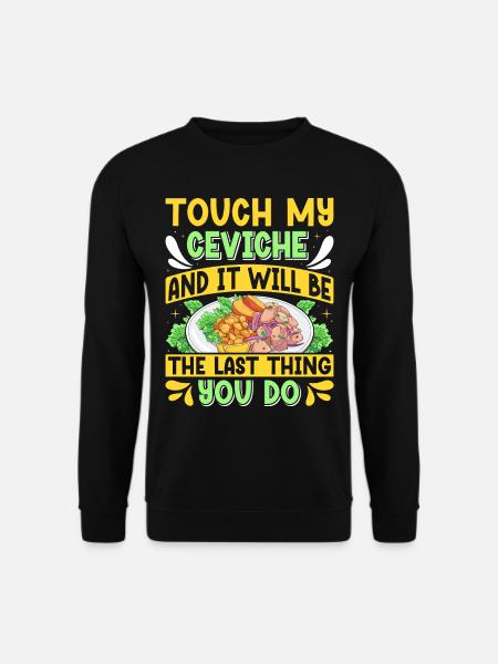 Seafood Peruvian Ceviche - Unisex Sweatshirt - black