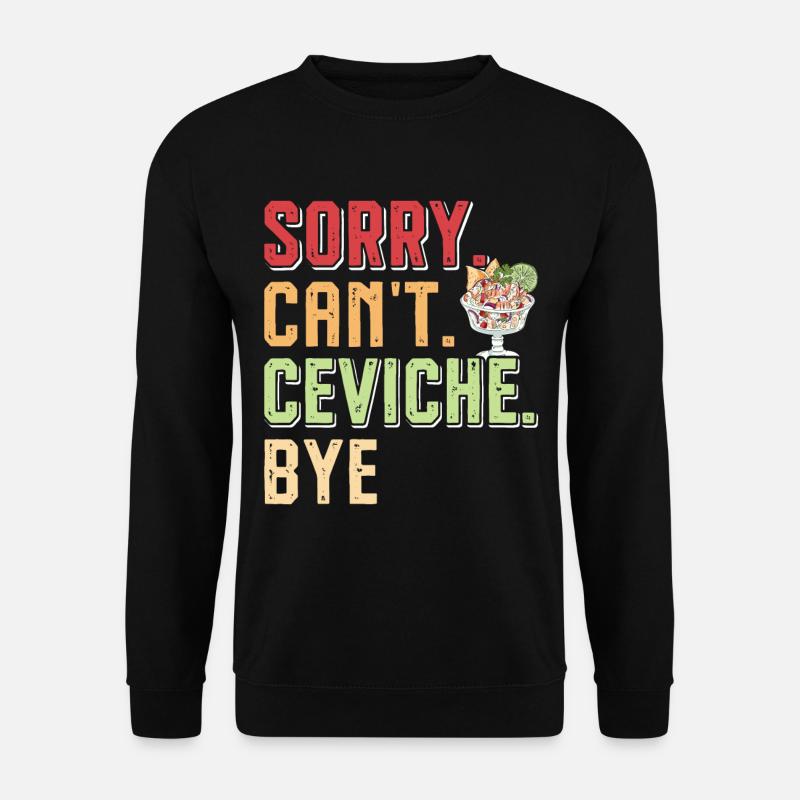 Seafood Peruvian Ceviche - Unisex Sweatshirt - black