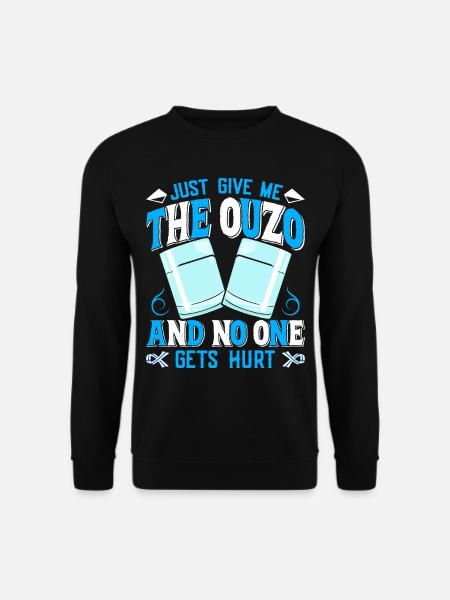 Greece Ouzo - Unisex Sweatshirt - black