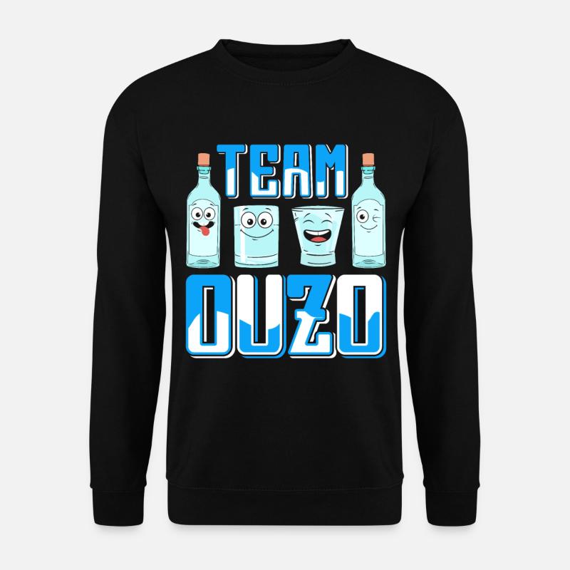 Greece Ouzo - Unisex Sweatshirt - black