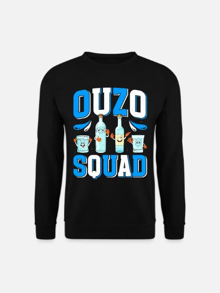 Greece Ouzo - Unisex Sweatshirt - black