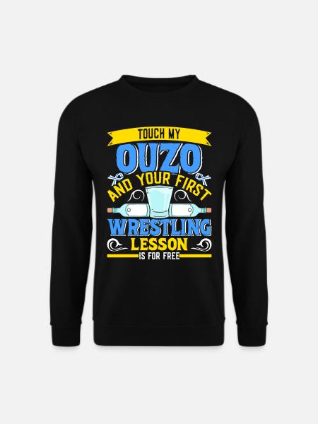 Greece Ouzo - Unisex Sweatshirt - black
