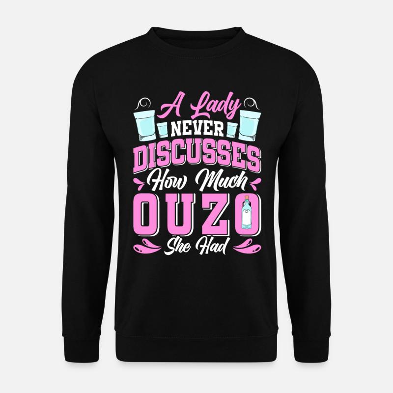 Greece Ouzo - Unisex Sweatshirt - black