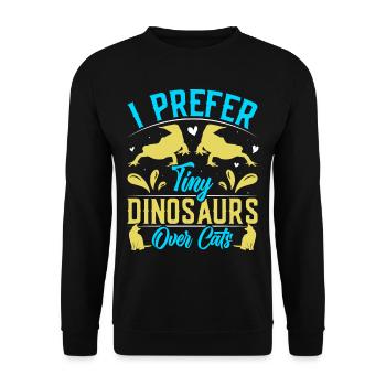 Newt - Unisex Sweatshirt - black - Front - Alina (178cm) & Michal (187cm)