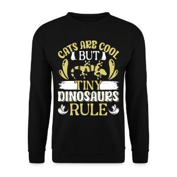 Newt - Unisex Sweatshirt - black - Front - Alina (178cm) & Michal (187cm)
