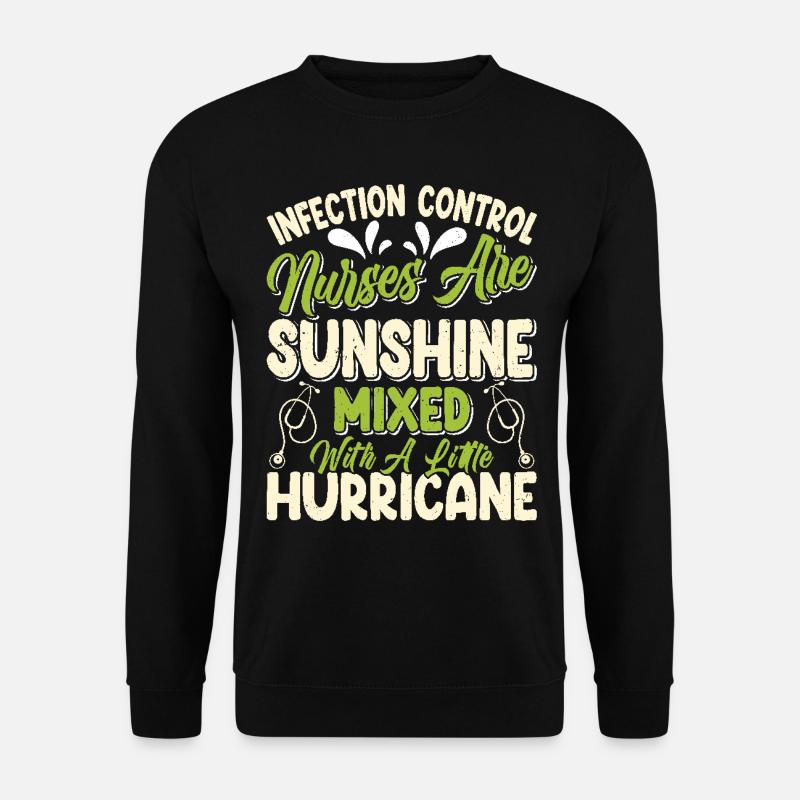 Caregiver Infection Control - Unisex Sweatshirt - black