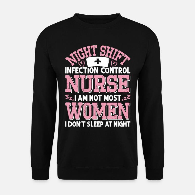Caregiver Infection Control - Unisex Sweatshirt - black