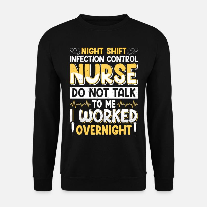 Caregiver Infection Control - Unisex Sweatshirt - black