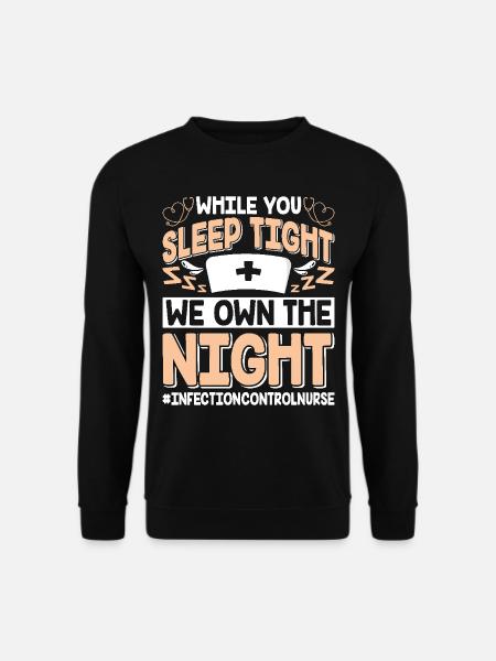 Pflegekraft Infektionskontrolle - Unisex Pullover - Schwarz