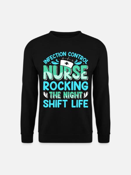 Caregiver Infection Control - Unisex Sweatshirt - black