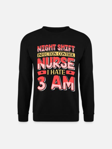 Caregiver Infection Control - Unisex Sweatshirt - black
