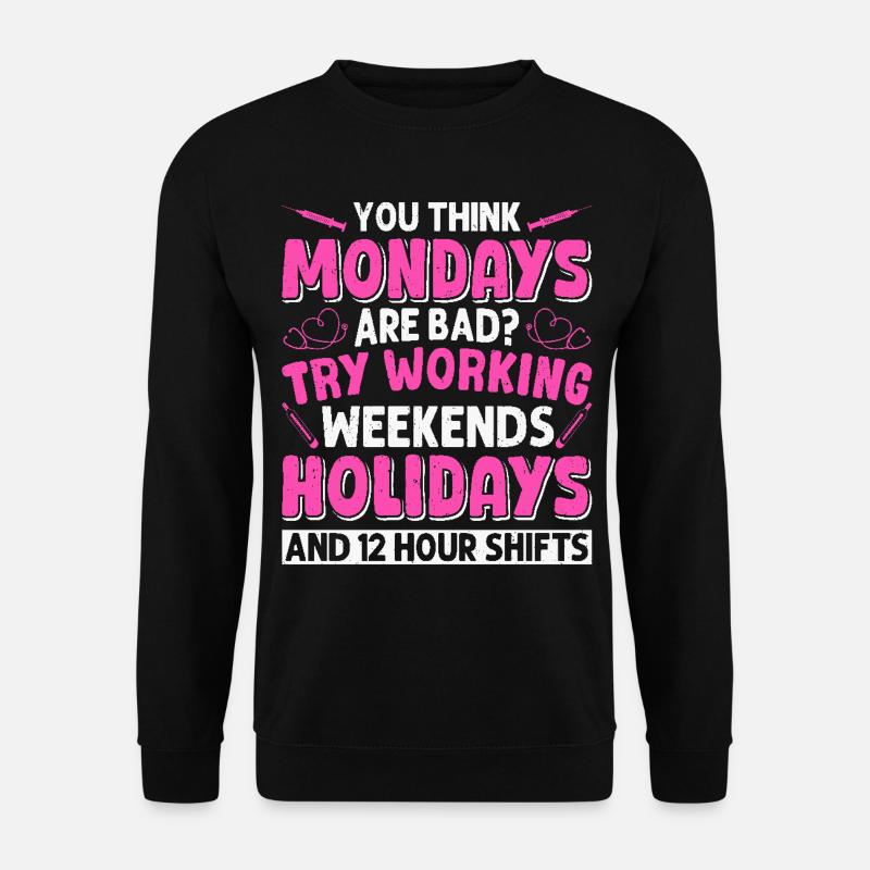 Pflegekraft Infektionskontrolle - Unisex Pullover - Schwarz