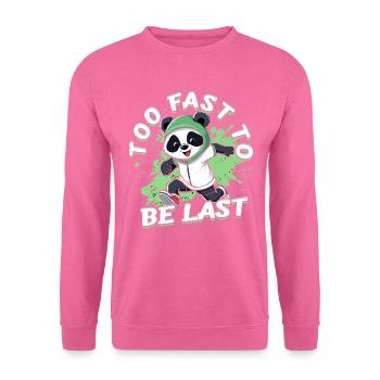Sprint Leichtathletik Sprinten - Unisex Pullover - Pink - Vorne