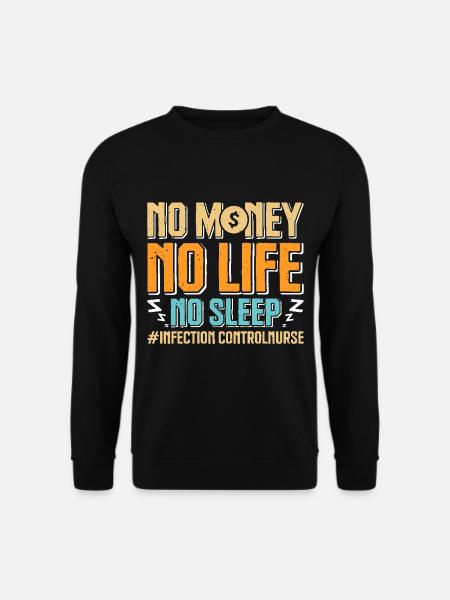 Caregiver Infection Control - Unisex Sweatshirt - black