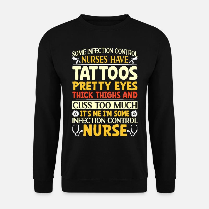 Pflegekraft Infektionskontrolle - Unisex Pullover - Schwarz