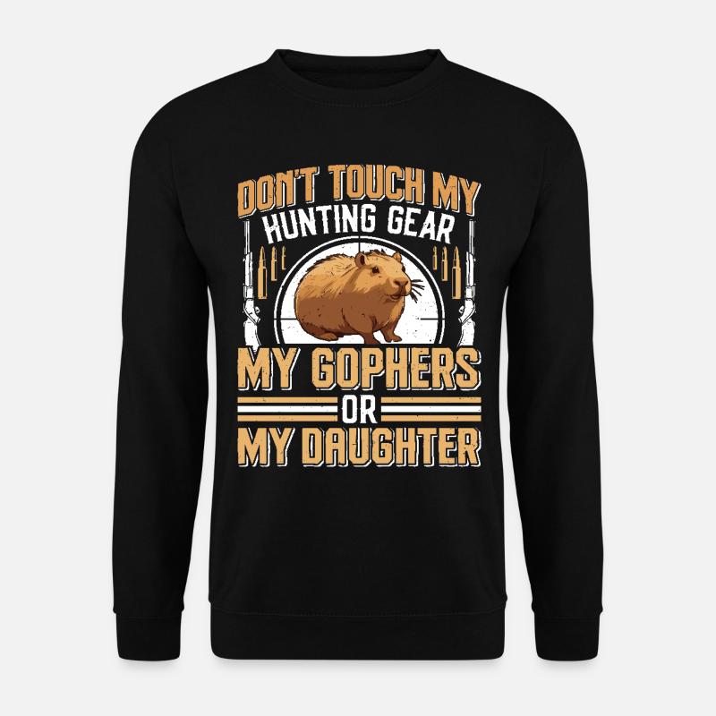 Marmot, Hunter, Hunting - Unisex Sweatshirt - black