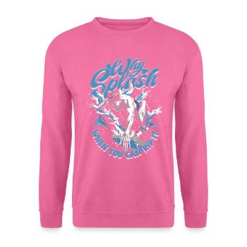 Plongée tremplinne Plongée tremplin - Sweat-shirt Unisexe - rose - Devant