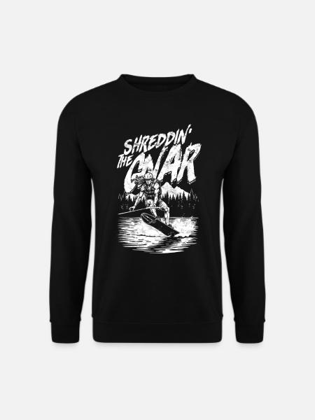 Wakeboarding Wakeboard Wakeboarder - Unisex Pullover - Schwarz