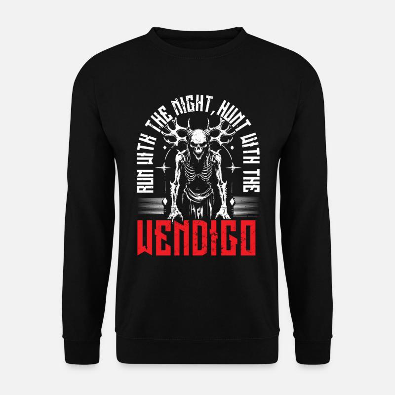 Wendigo Kryptide Cryptide - Sweat-shirt Unisexe - noir