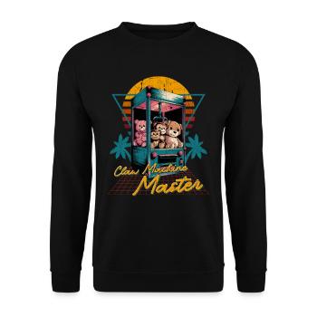 Greifautomat Kraller Greifer Claw Machine Master - Sweat-shirt Unisexe - noir - Devant - Alina (178cm) & Michal (187cm)