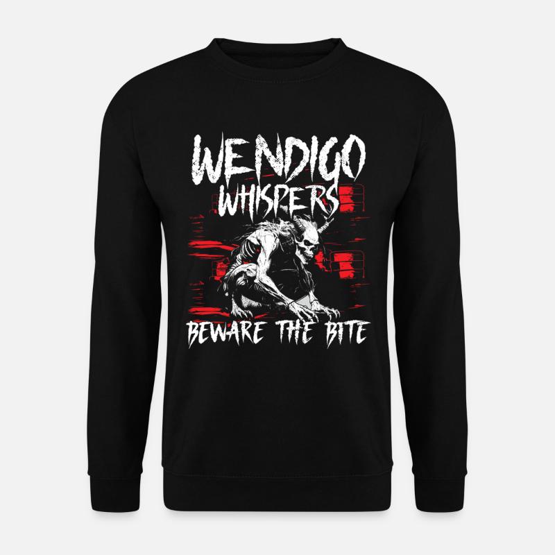 Wendigo Kryptide Cryptide - Sweat-shirt Unisexe - noir
