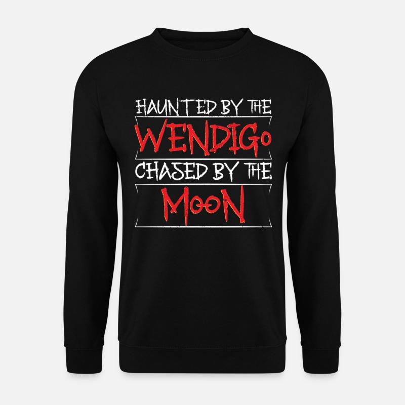 Wendigo Kryptide Cryptid - Unisex Pullover - Schwarz