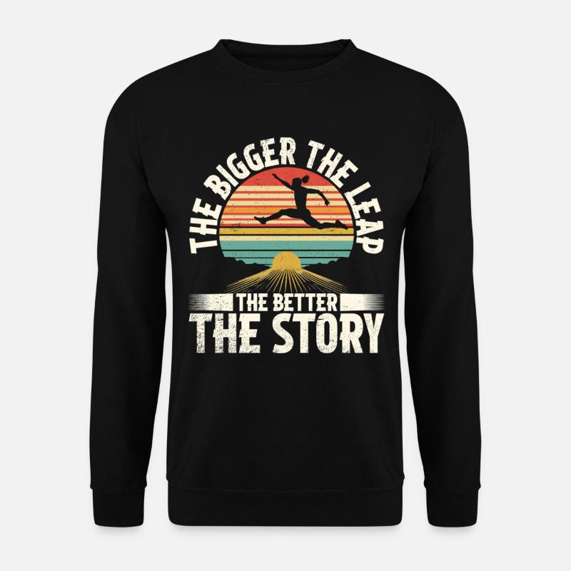 Long Jump Long Jump - Unisex Sweatshirt - black