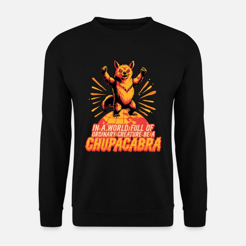 Cryptide de Chupacabra Cryptozoologie - Sweat-shirt Unisexe - noir