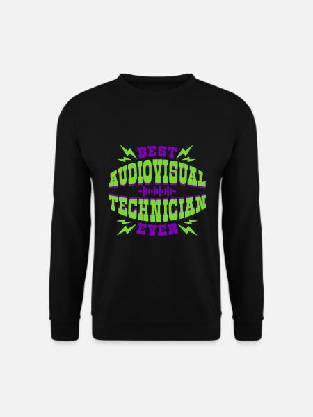 Audiovisual Technician AV Tech - Unisex Sweatshirt - black