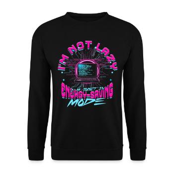 Theoretical Computer Scientist - Unisex Sweatshirt - black - Front - Alina (178cm) & Michal (187cm)