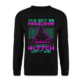 Theoretical Computer Scientist - Unisex Sweatshirt - black - Front - Alina (178cm) & Michal (187cm)