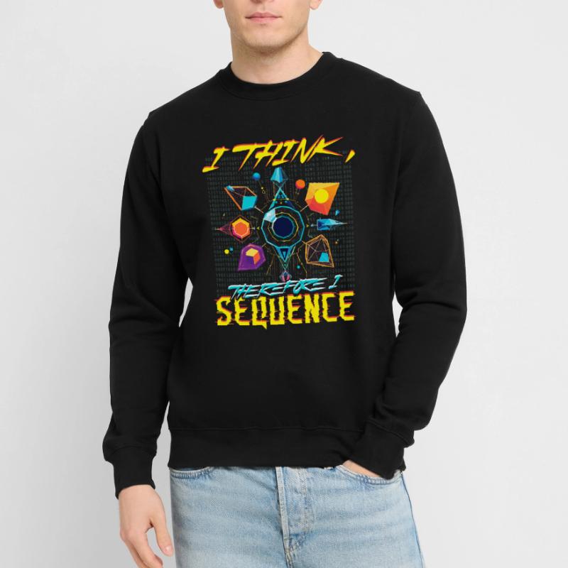 Analyste en bioinformatique Think Therefore I Sequence Sweat-shirt Unisexe