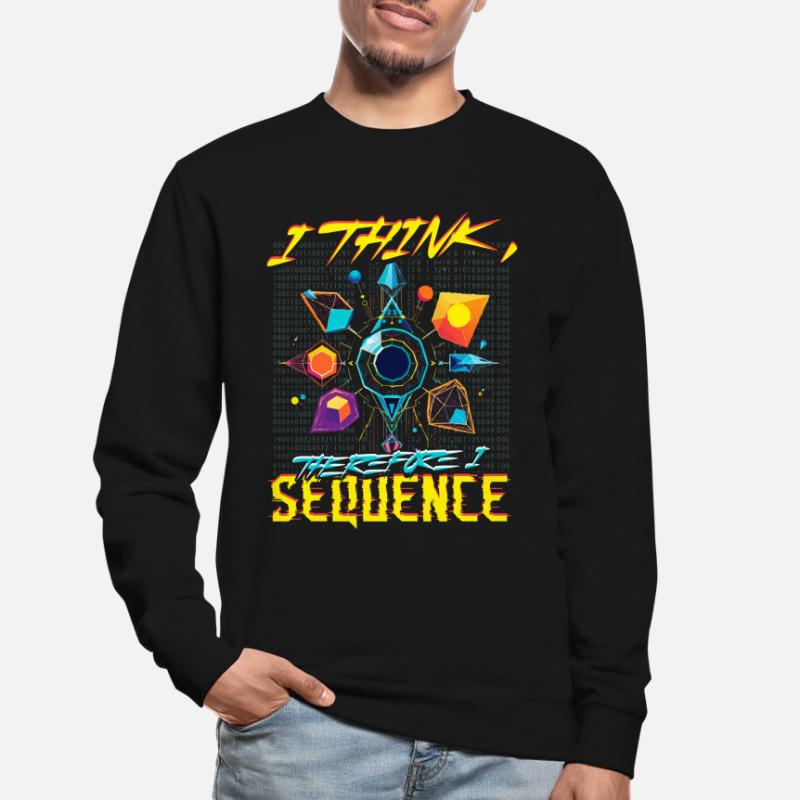 Analyste en bioinformatique Think Therefore I Sequence Sweat-shirt Unisexe