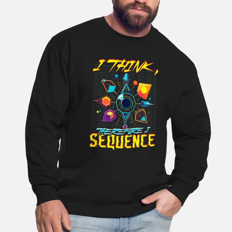 Analyste en bioinformatique Think Therefore I Sequence Sweat-shirt Unisexe