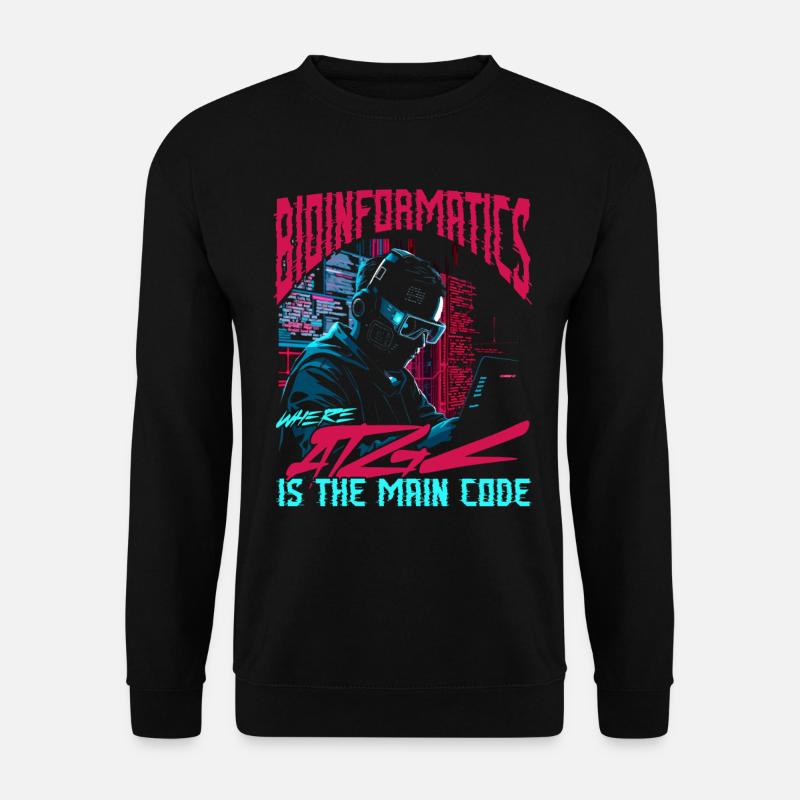 Bioinformatics Analyst Bioinformatiker - Unisex Pullover - Schwarz