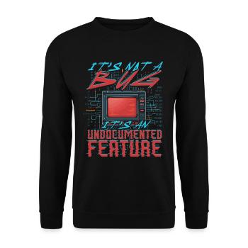 Theoretical Computer Scientist - Unisex Sweatshirt - black - Front - Alina (178cm) & Michal (187cm)
