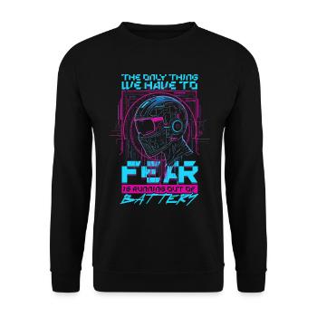 Informatiker Theoretical Computer Scientist - Unisex Sweatshirt - black - Front - Alina (178cm) & Michal (187cm)