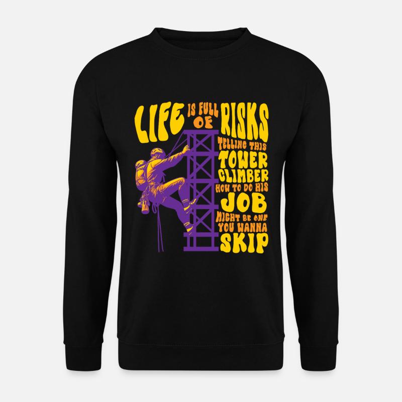 Industrial Climbers Tower Climbers - Unisex Sweatshirt - black