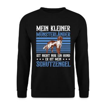 Le petit Münsterlander n’est pas qu’un chien - Sweat-shirt Unisexe - noir - Devant - Alina (178cm) & Michal (187cm)