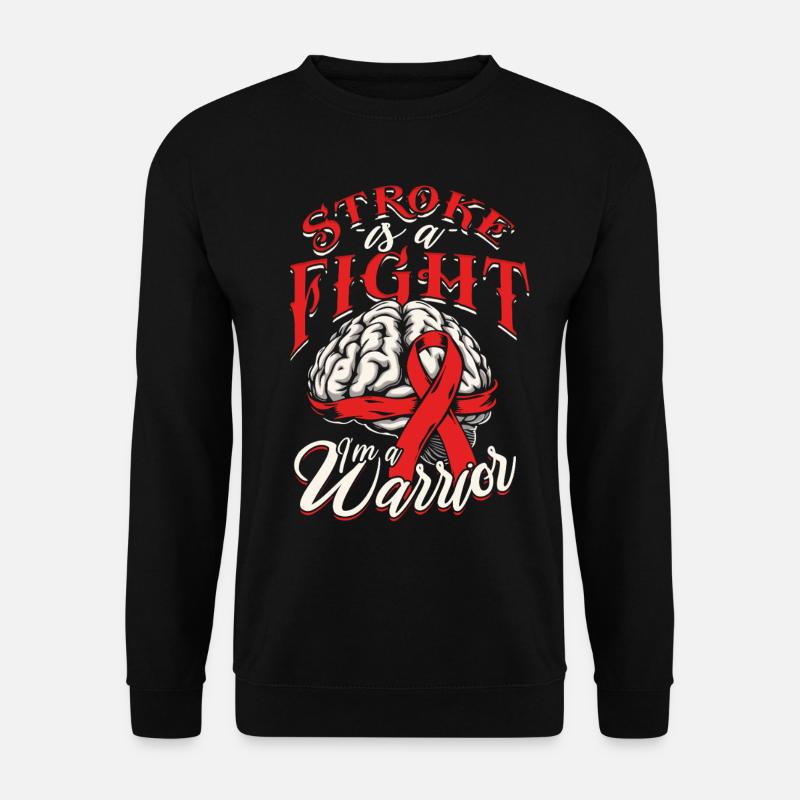 Stroke Recovery - Unisex Sweatshirt - black