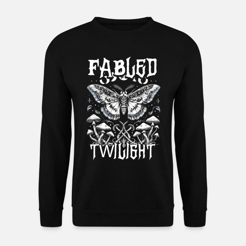 Fairycore Fee Gotisch - Unisex Pullover - Schwarz