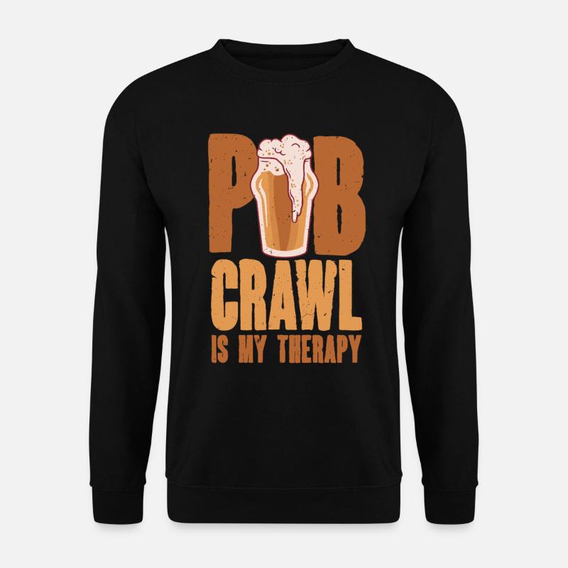 Bar Crawl Pub Crawl - Unisex Sweatshirt - black