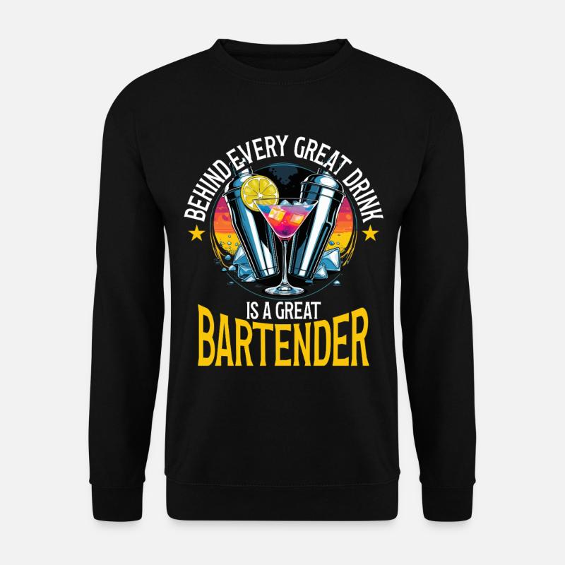Barkeeper Great Bartender - Unisex Sweatshirt - black