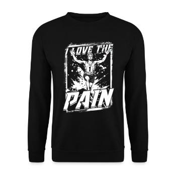 Marathon Marathons Coureurs Running - Sweat-shirt Unisexe - noir - Devant - Alina (178cm) & Michal (187cm)