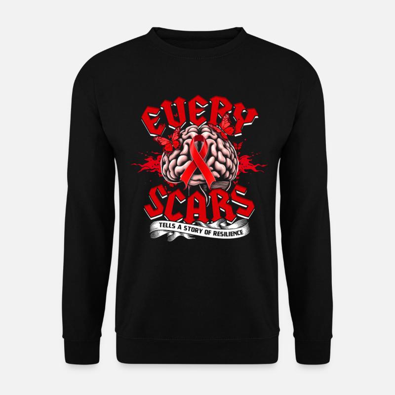 Stroke Recovery - Unisex Sweatshirt - black