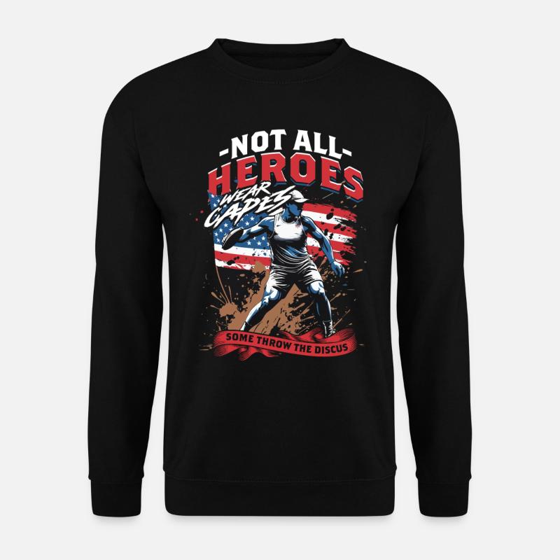 Discus throw - Unisex Sweatshirt - black