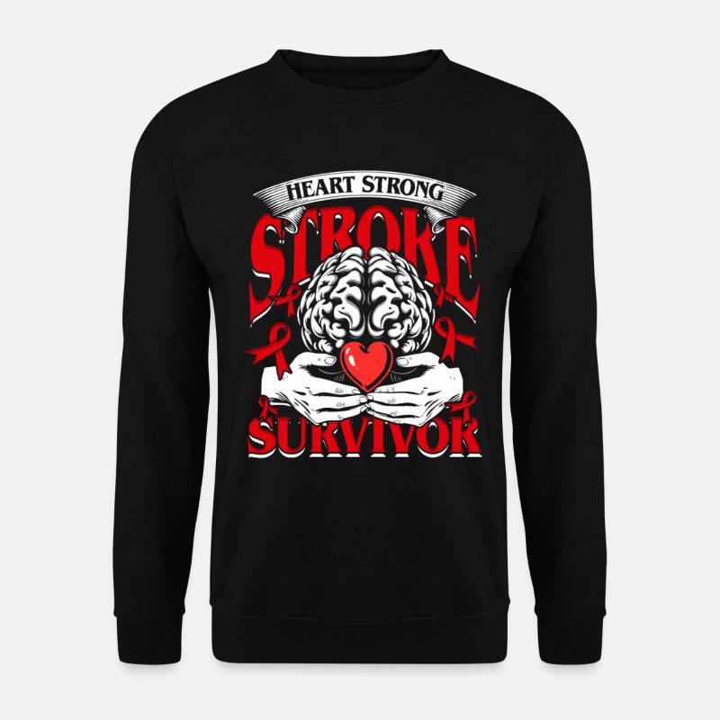 Stroke Recovery - Unisex Sweatshirt - black