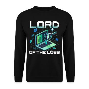 Digital Forensics - Unisex Sweatshirt - black - Front - Alina (178cm) & Michal (187cm)
