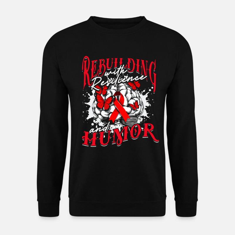 Stroke Recovery - Unisex Sweatshirt - black