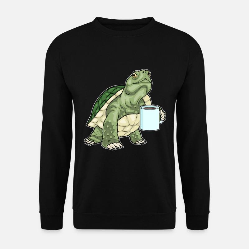 Turtle Coffee Mug - Unisex Sweatshirt - black